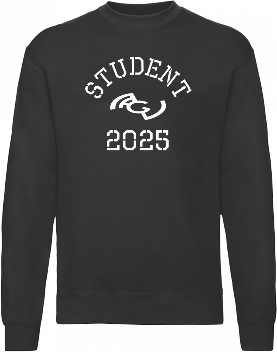 Fruit of the loom - Nærum Gymnasium Student Sweatshirt 2024 - Black